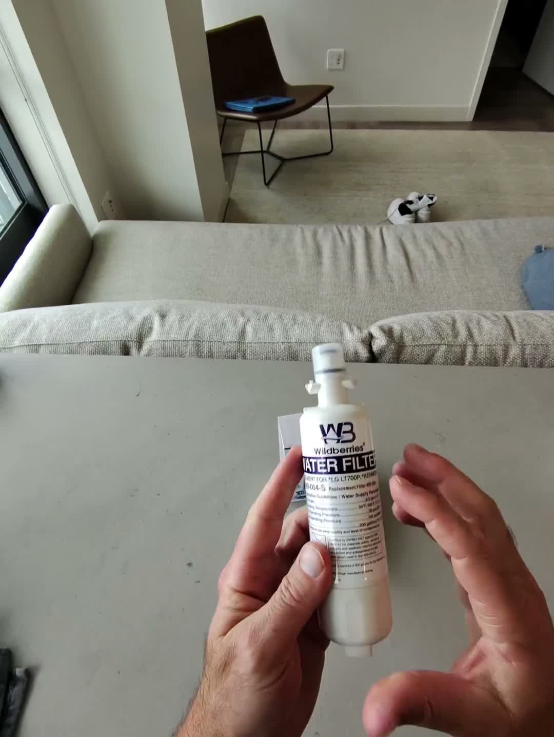 Paul Jamison — A Water Filter for LG and Kenmore Refrigerators